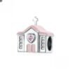 Romantic Wedding Church Diy String Ornament Accessories Cross 925 Silver Bead