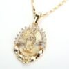 Virgin Mary pendant necklace