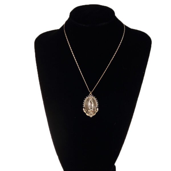 Virgin Mary pendant necklace