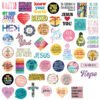 Faith Quotes Stickers Trolley Box Stickers