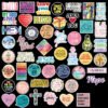Faith Quotes Stickers Trolley Box Stickers