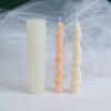 Screw Wax Silicone Mold Rotating Lace Candle Mold
