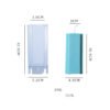 Spot Cross-Border Hot Sale Flower-Shaped Acrylic Church Head Cross Square Twill Four-Leaf Clover Twill Candle Mold