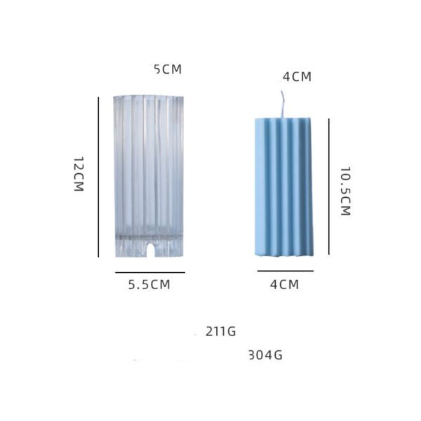 Spot Cross-Border Hot Sale Flower-Shaped Acrylic Church Head Cross Square Twill Four-Leaf Clover Twill Candle Mold