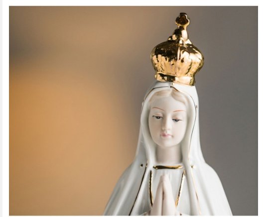Church Family Statue Ceramic Ceremony Ornament Decoration