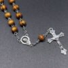 Wooden Beads Cross Catholic Rosary Rosary Bracelet