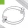 Romantic Wedding Church Diy String Ornament Accessories Cross 925 Silver Bead