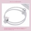 Romantic Wedding Church Diy String Ornament Accessories Cross 925 Silver Bead