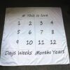 Newborn baby baby photo background cloth