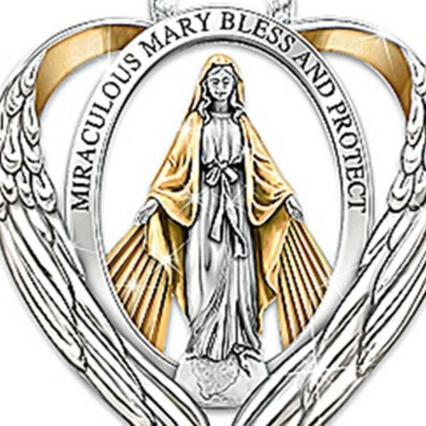Virgin Mary necklace