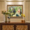 Church Bedroom Dining Room Oil Painting Porch