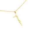 Stainless Steel Faith Necklace Faith English Name Special Symbol