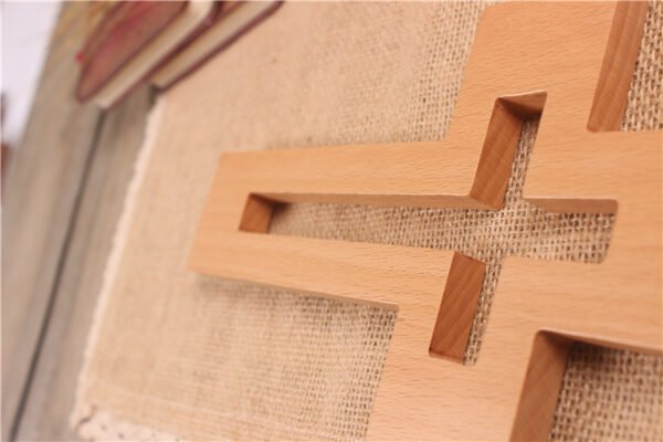 Wooden Church Cross Ornaments